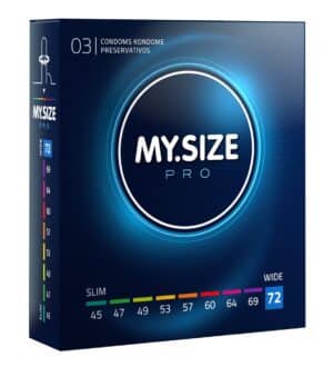 My.Size Pro Kondome „MY.SIZE pro 72 mm“ allergenarm