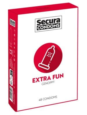 Secura Kondome „Extra Fun“ mit Stimulationsnoppen