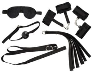 Accessoire Bizarre 6-teiliges Fessel-Set