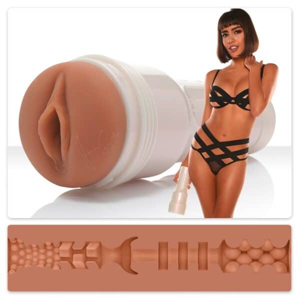 Fleshlight Masturbator „Janice Griffith Eden“ mit intensiver Stimulationsstruktur