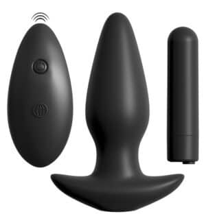 analfantasy collection Vibro-Analplug „remote controlled silicone plug“ mit Fernbedienung