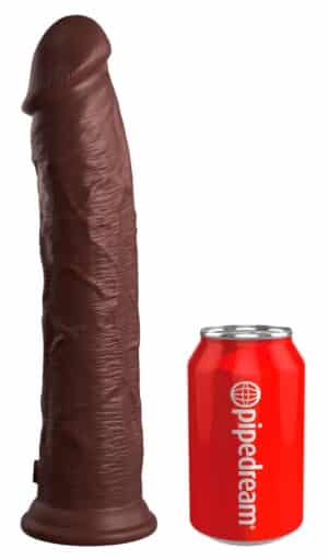 King Cock Elite Naturdildo „11“ Dual Density Silicone Cock“ mit extra starkem Saugfuß