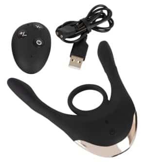 Couples Choice Paarvibrator „Multi-Function Couple’s Vibrator“ mit kabelloser Fernbedienung