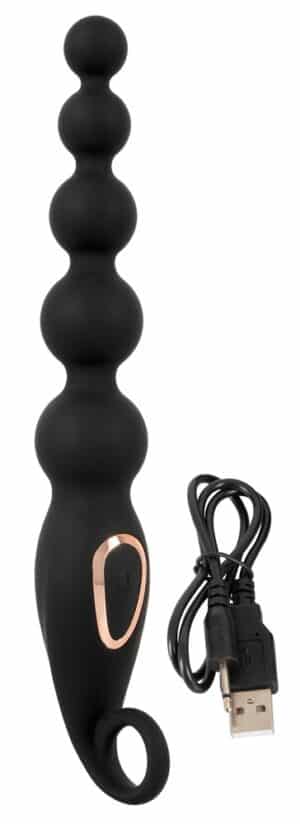 ANOS Analvibrator „Anal Beads with Vibration“ mit flexibler Kugelspitze