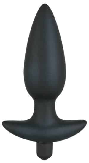 Black Velvets Analplug „Vibrating Plug“ mit 5 Vibrationsmodi
