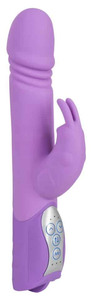 Sweet Smile Rabbitvibrator „Push Vibrator“ mit Stoßfunktion in 3 Speeds