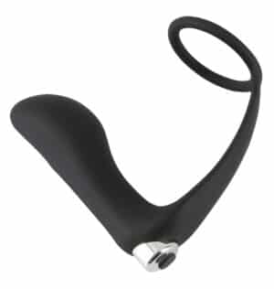 Black Velvets Penisring „Vibrating Ring & Plug“