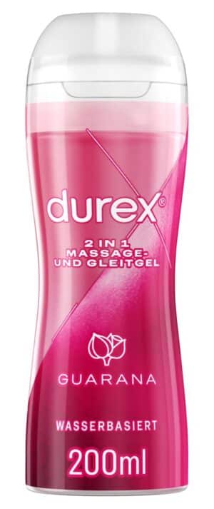 Durex Massage- und Gleitgel „Durex Play 2 in 1 Guarana“