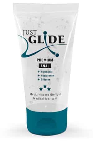 Just Glide Gleitgel „Premium Anal“ mit Hyaluron und Panthenol