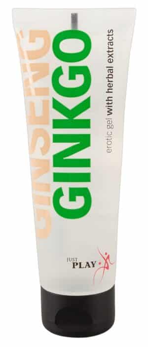 Just Play Gleitgel „Ginseng Ginkgo“ mit stimulierendem Extrakick