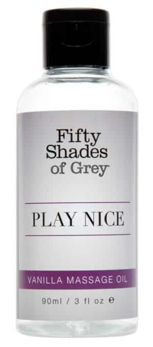 Fifty Shades of Grey Massageöl „Play Nice Vanilla Massage Oil“