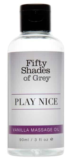 Fifty Shades of Grey Massageöl „Play Nice Vanilla Massage Oil“