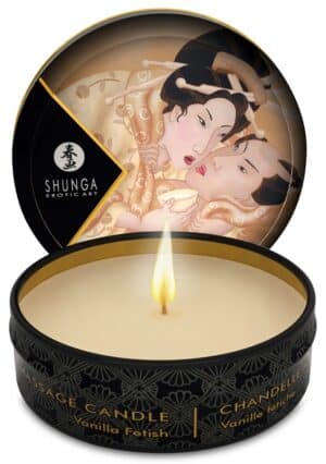 Shunga Massagekerze “Mini Massage Candle“ mit sanft subtilem Duft