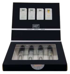 HOT 4-teiliges Parfum-Set „LMTD men“ mit Pheromonen