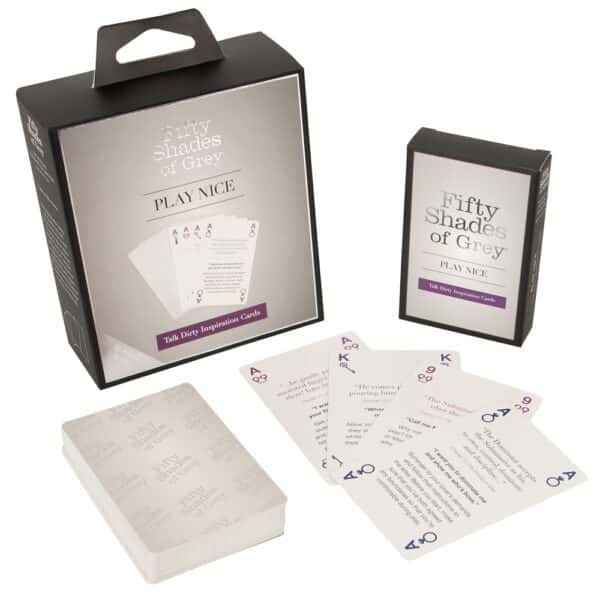 Fifty Shades of Grey Kartenspiel „Play Nice Talk Dirty Inspiration Cards“