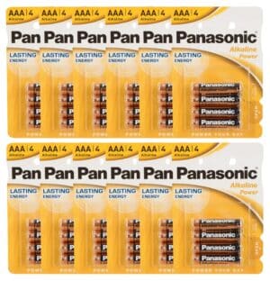Panasonic 12 x 4er Batterie AAA