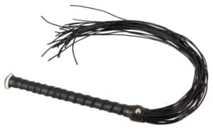 Zado Peitsche „Flogger Cord“ aus Leder