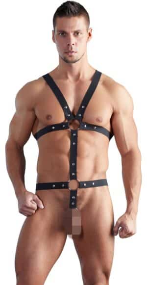 Accessoire Bizarre Harness mit Cockring