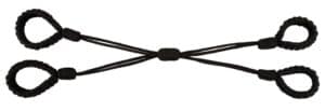 Bad Kitty Fesselkreuz „Cuff Set Rope“ mit verstellbaren Schlaufen für Hände & Füße