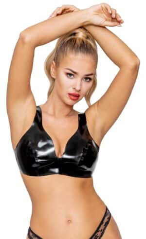 Late X Bustier aus Latex