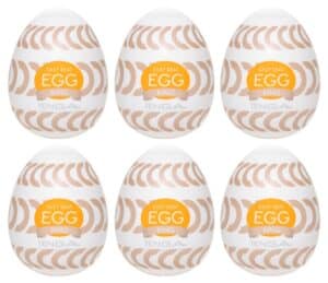 TENGA Masturbator „Egg Ring“ mit Rillenringe-Stimulationsstruktur