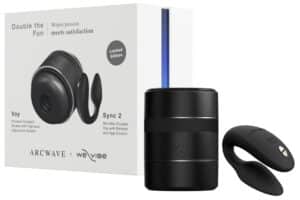 Arcwave Toy-Set „Double the Fun“ mit Arcwave-Masturbator Voy & Paarvibrator We-Vibe Sync 2